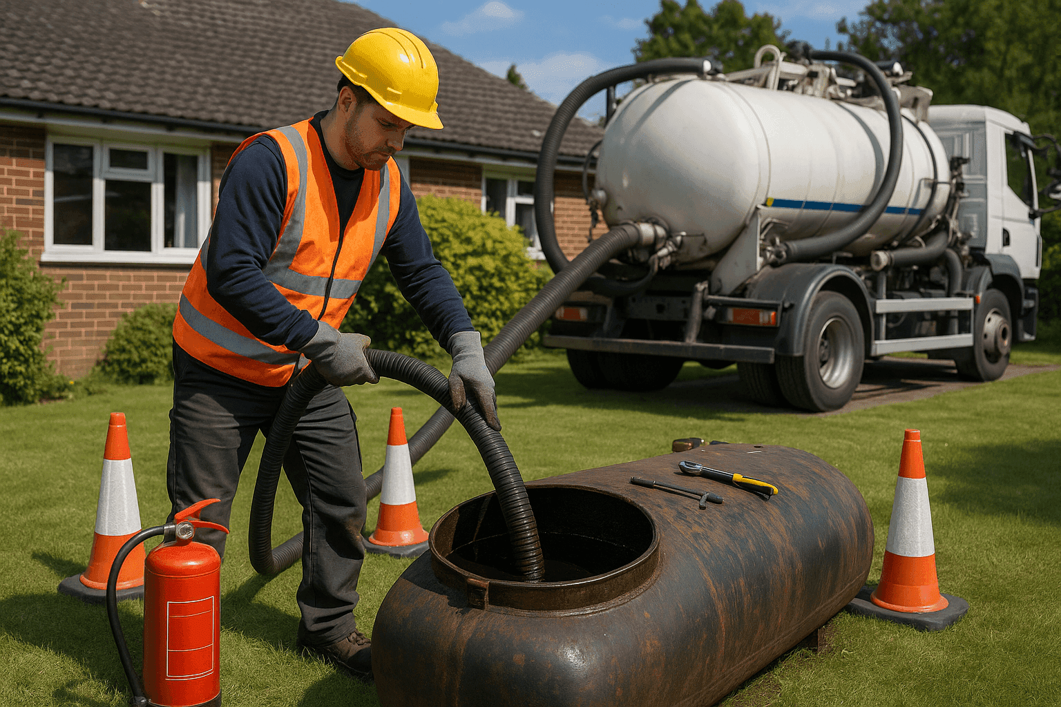 Neutralisation de cuves à Lyon