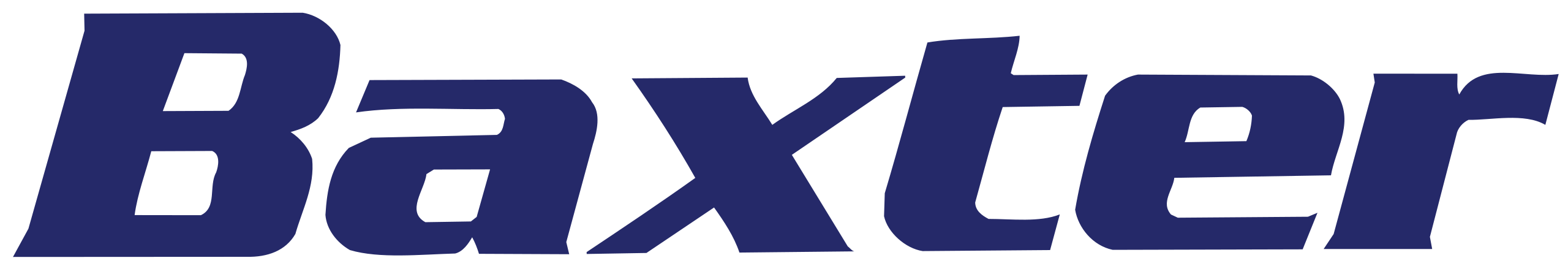 logo du client de la SLIR, Baxter